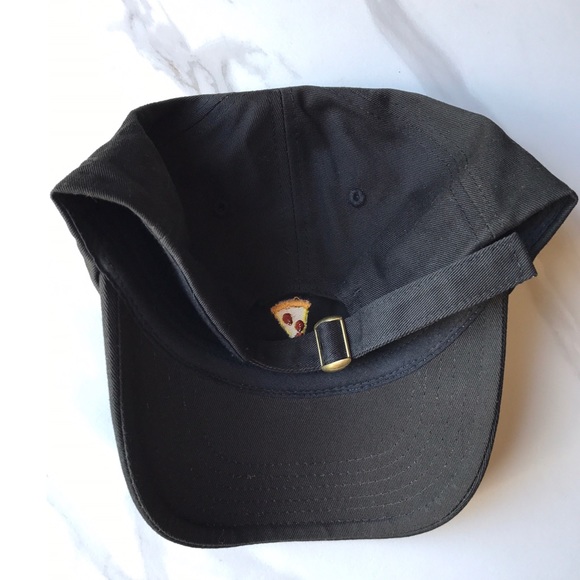 NEW-FIRM PRICE 🍕 Pizza black gym baseball dad hat - Picture 3 of 4
