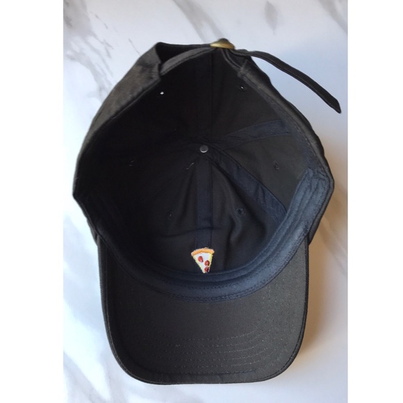 NEW-FIRM PRICE 🍕 Pizza black gym baseball dad hat - Picture 4 of 4
