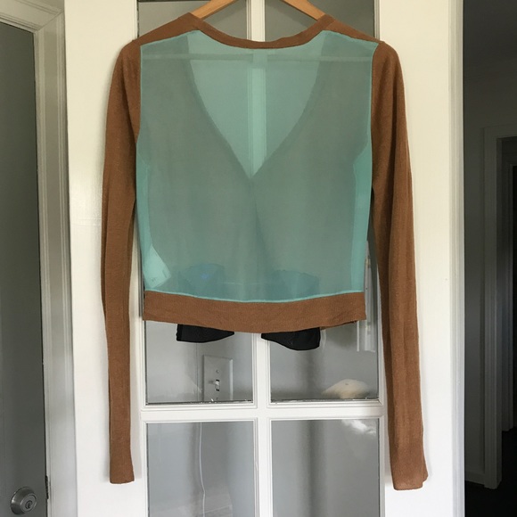 H&M Button Down Two Tone Cardigan - Picture 3 of 4