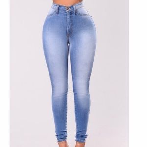 Fashion Nova High Waisted Jeans