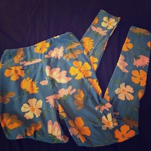 Floral leggings