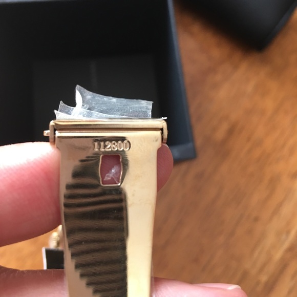 NWT Marc By Marc Jacobs Gold Watch with blue face - Picture 5 of 6