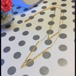 Two Layers Necklace CZirconia