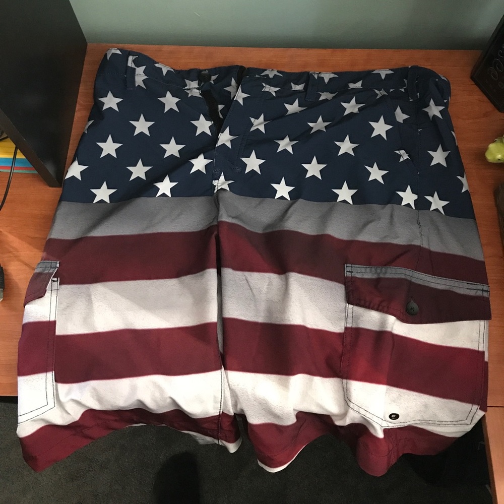 Hawk USA board shorts