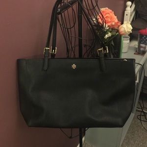 Tory Burch York Black Tote