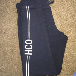 Sweatpants in leggings form