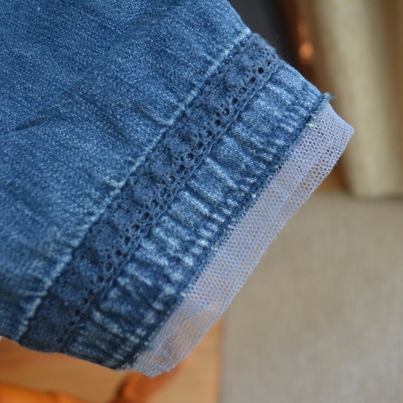 JONES WEAR JEANS  DENIM BLAZER - Picture 7 of 8