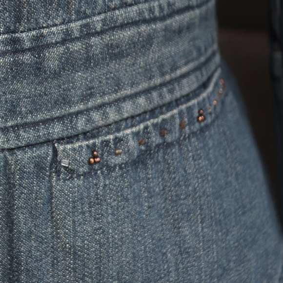 JONES WEAR JEANS  DENIM BLAZER - Picture 6 of 8