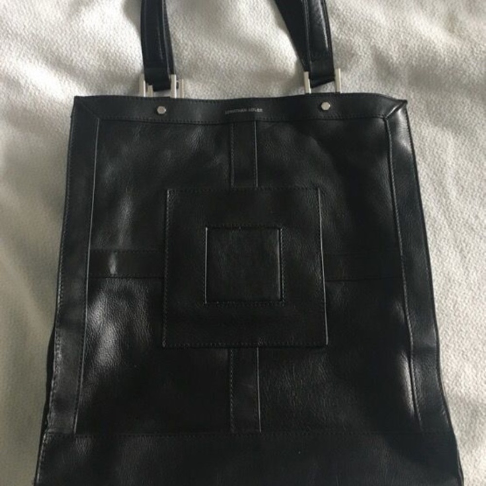Jonathan Adler Large Nixon Leather Handbag