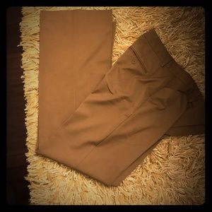 Camel colored Editor pants from Express