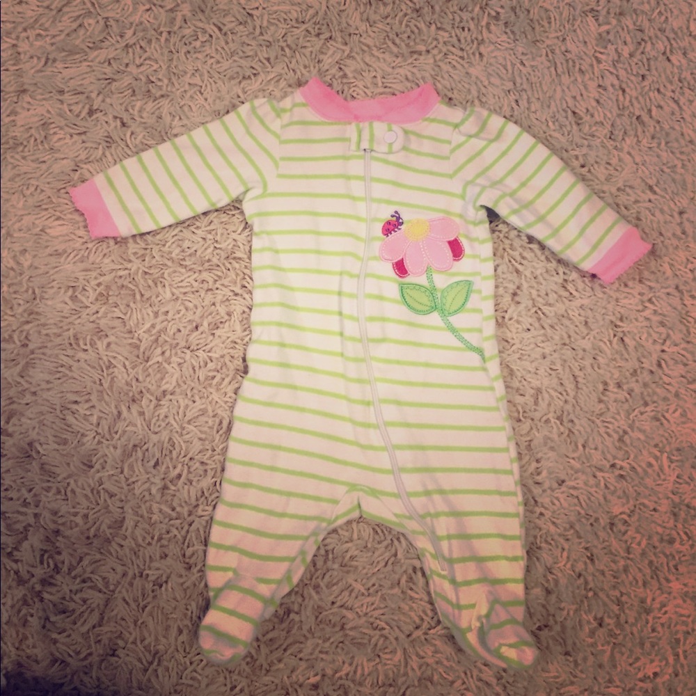 Infant girl sleeper. NEWBORN