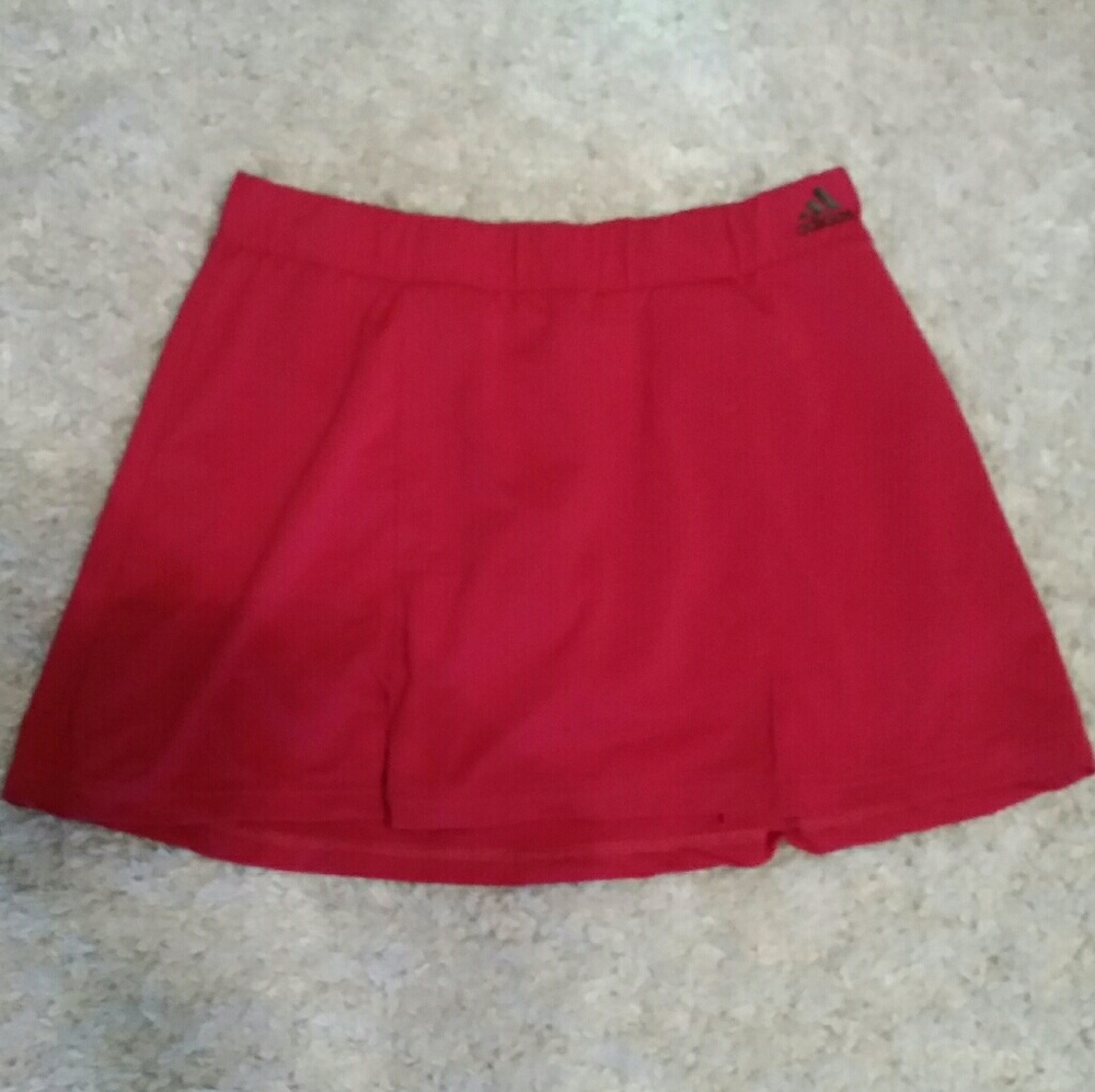 Adidas Climalite pink spandex skirt size medium