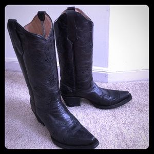 Circle G brand black cowboy boots