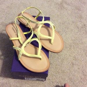 Brand new madden girl sandals