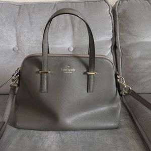 Kate Spade Cedar Street Maise Cliff Grey Tote