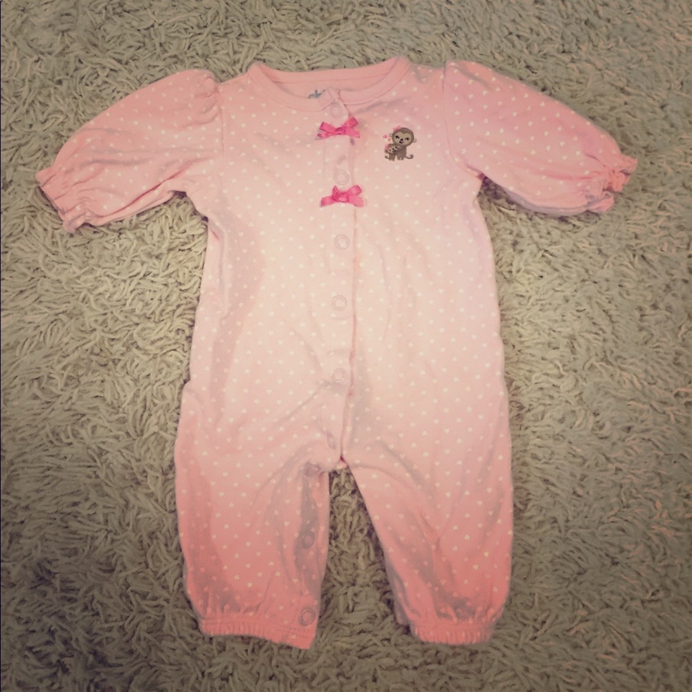 Newborn girls sleeper