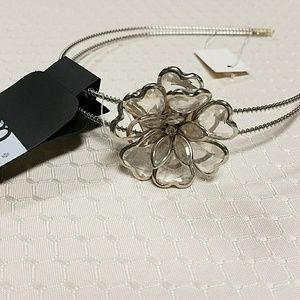 Flower Headband- missing one jewel