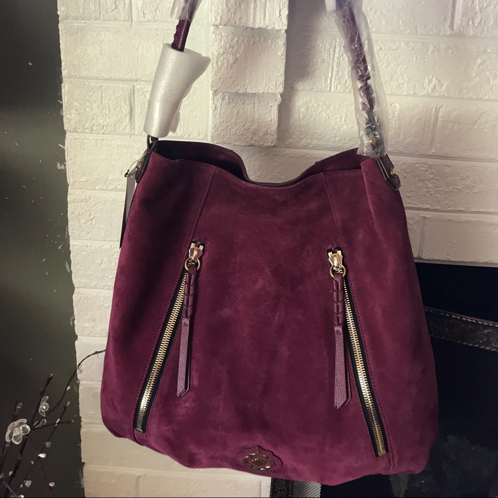 🌺REDUCED 🌺orYANY Italian suede hobo style purse