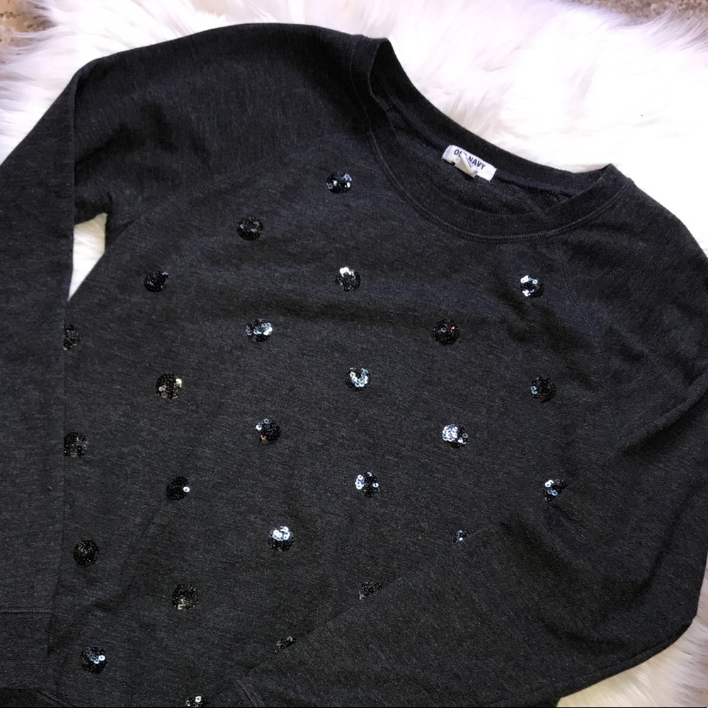Old Navy Sparkle Sweatshirt