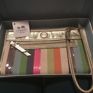 Coach wristlet