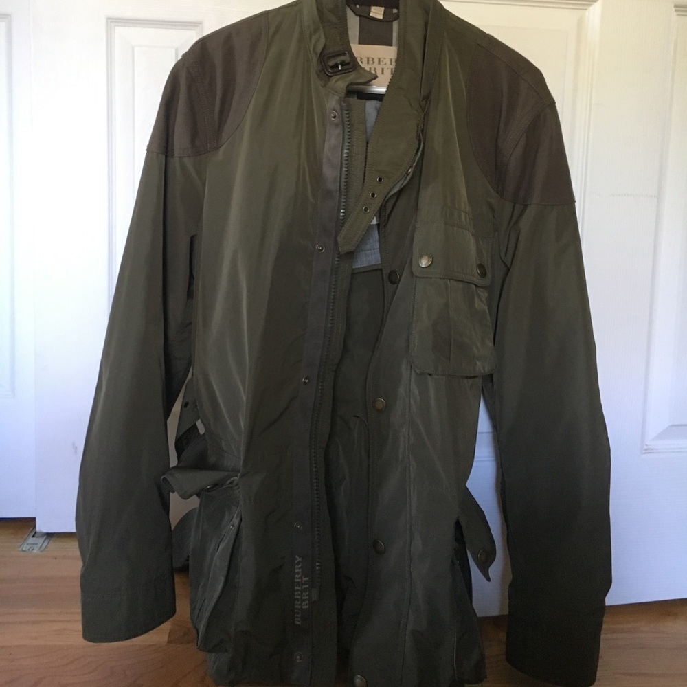 Burberry Brit Hunter Green Fall Sport Jacket