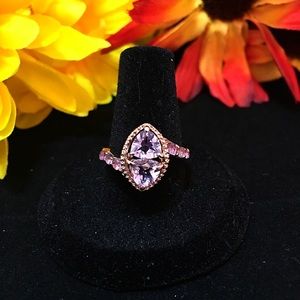 RoseDeFrance Amethyst ION Plate RG StainlessS