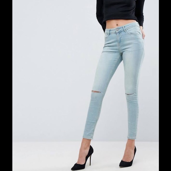 Asos Denim - ASOS LISBON SKINNY MID RISE JEANS