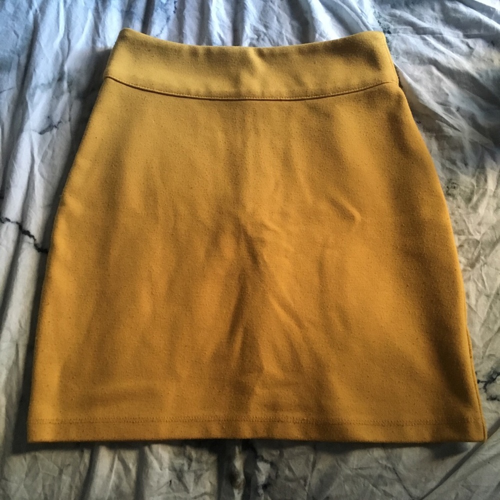 Mustard Skirt