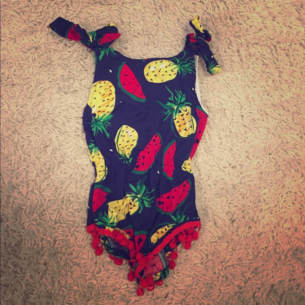 Infant girl 0-3M romper