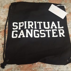 NWT Spiritual Gangster Drawstring Bag