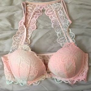 NEW PINK Victoria Secret Date Night Push-up bra!!
