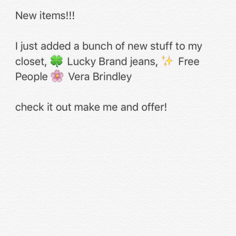 Everything must go