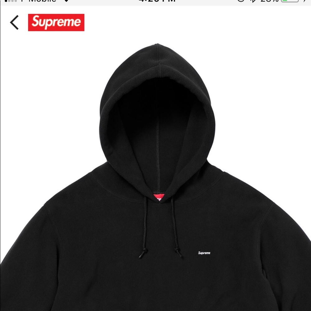 Supreme polartec Hoodie