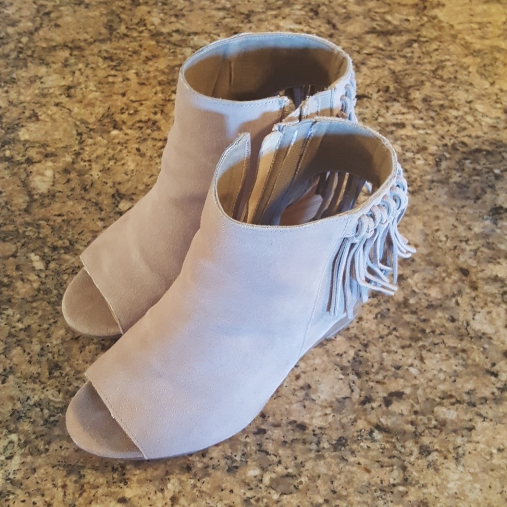 Suede Booties