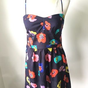 American eagle skinny strap floral dress