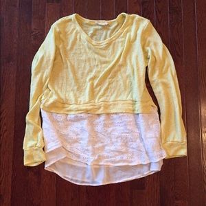 Anthropologie Clu + Willoughby size M top