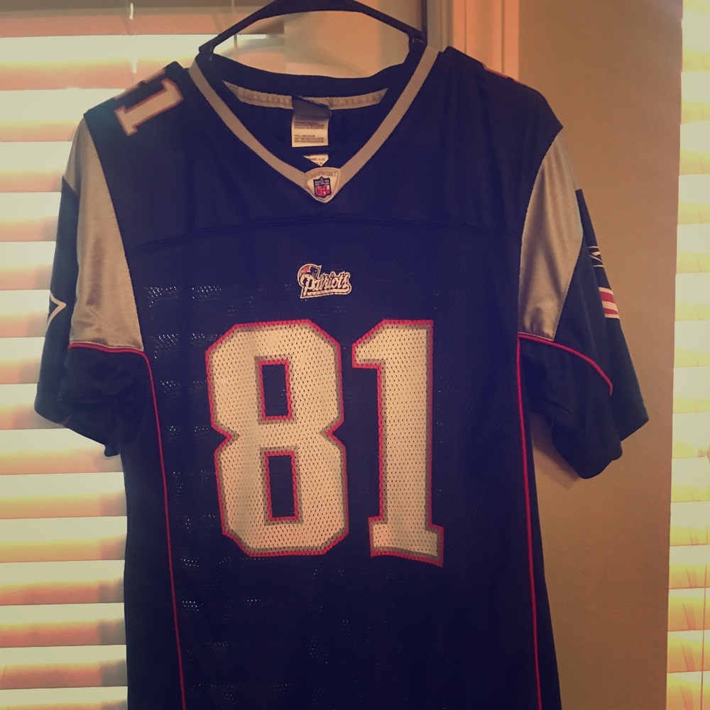 Moss New England Patriots jersey