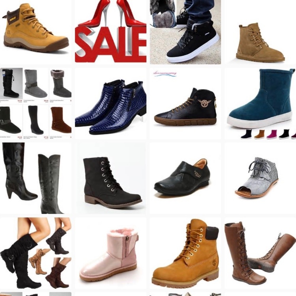 Shoes and boots below here