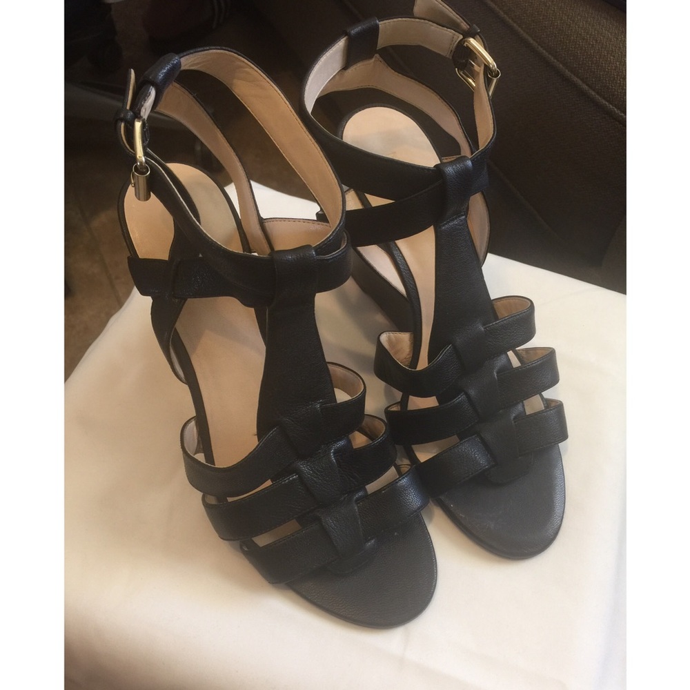 Black Nine West Wedges