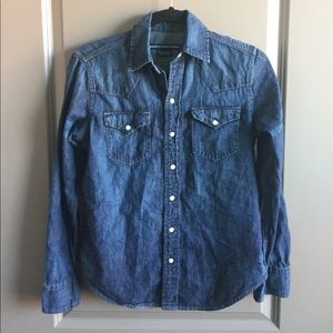 Polo Ralph Lauren chambray button down, size 4