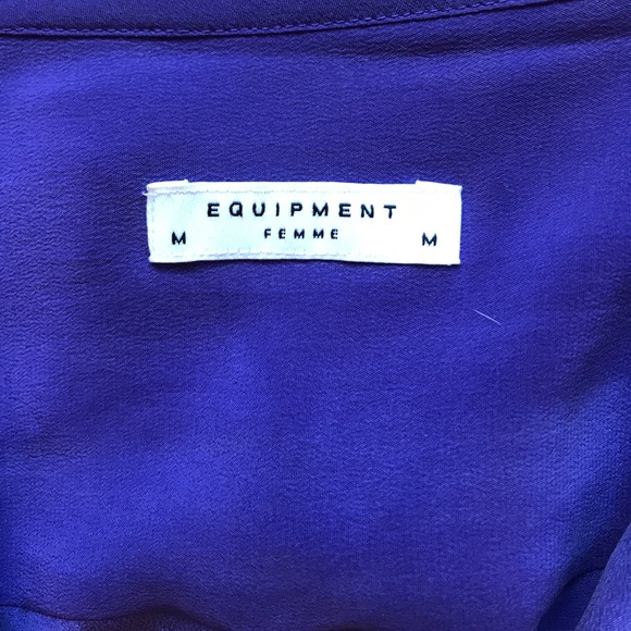 Equipment Tops - Equipment tunic size M purple