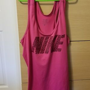 Nike tank pink
