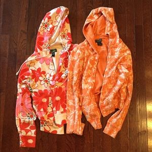 Lucky Brand Jeans Hoodies Floral EUC!