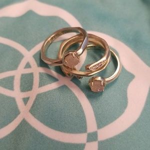 KS Warren Stackable rings