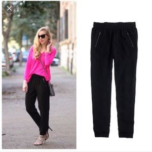 J. Crew Turner Pant in black sz 6