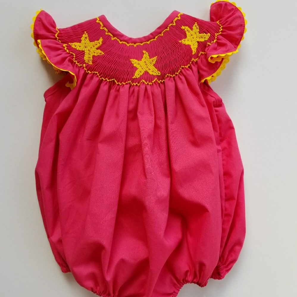 Smockingbirds EUC Smocked Bubble