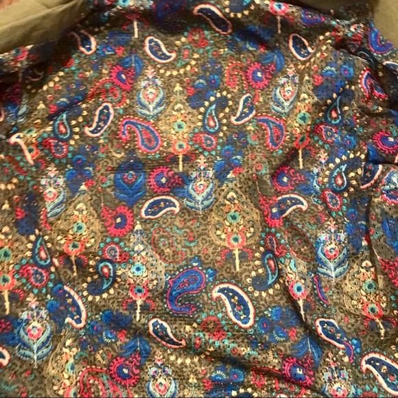 Princess Vera Wang Olive Military Lace Blazer-M - Picture 4 of 7