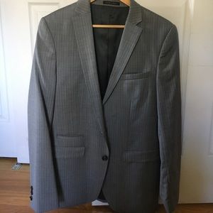 Zara man tailored fit pinstriped blazer