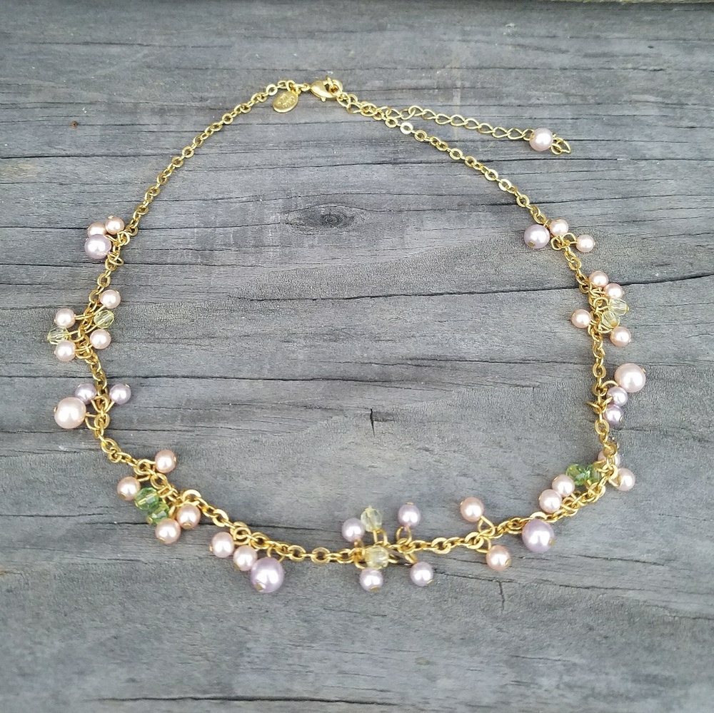 Gold chain necklace