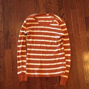 J. Crew waffleknit crew neck tee size S EUC